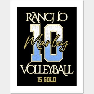 Marley #10 Rancho VB (15 Gold) - Black Posters and Art